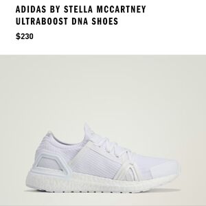 Adidas by Stella McCartney White Ultraboost DNA Shoes SZ 10